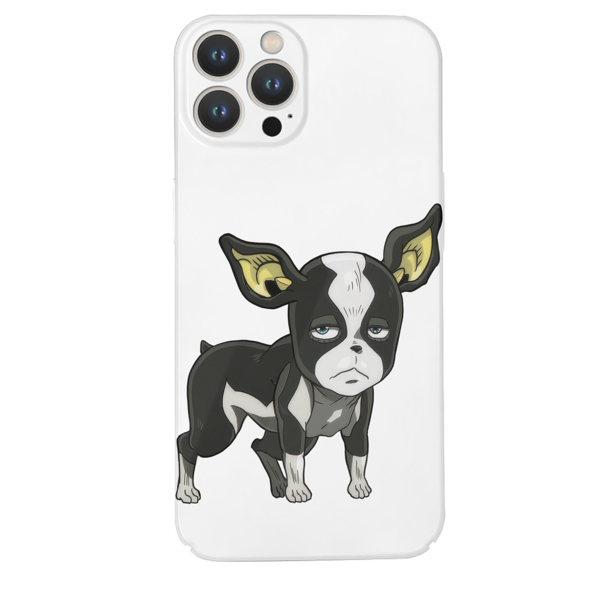 （画像用） ジョジョの奇妙な冒険 イギー JoJo's Bizarre Adventure Iggy 【iPhone 14シリーズ対応】ハードケース